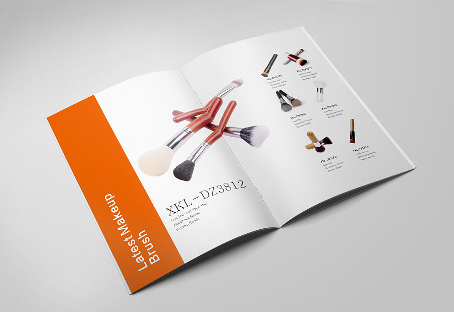 化妆品刷产品画册 设计之美与实用性的完美融合