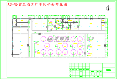 新疆哈密瓜酒工艺设计与平面设计